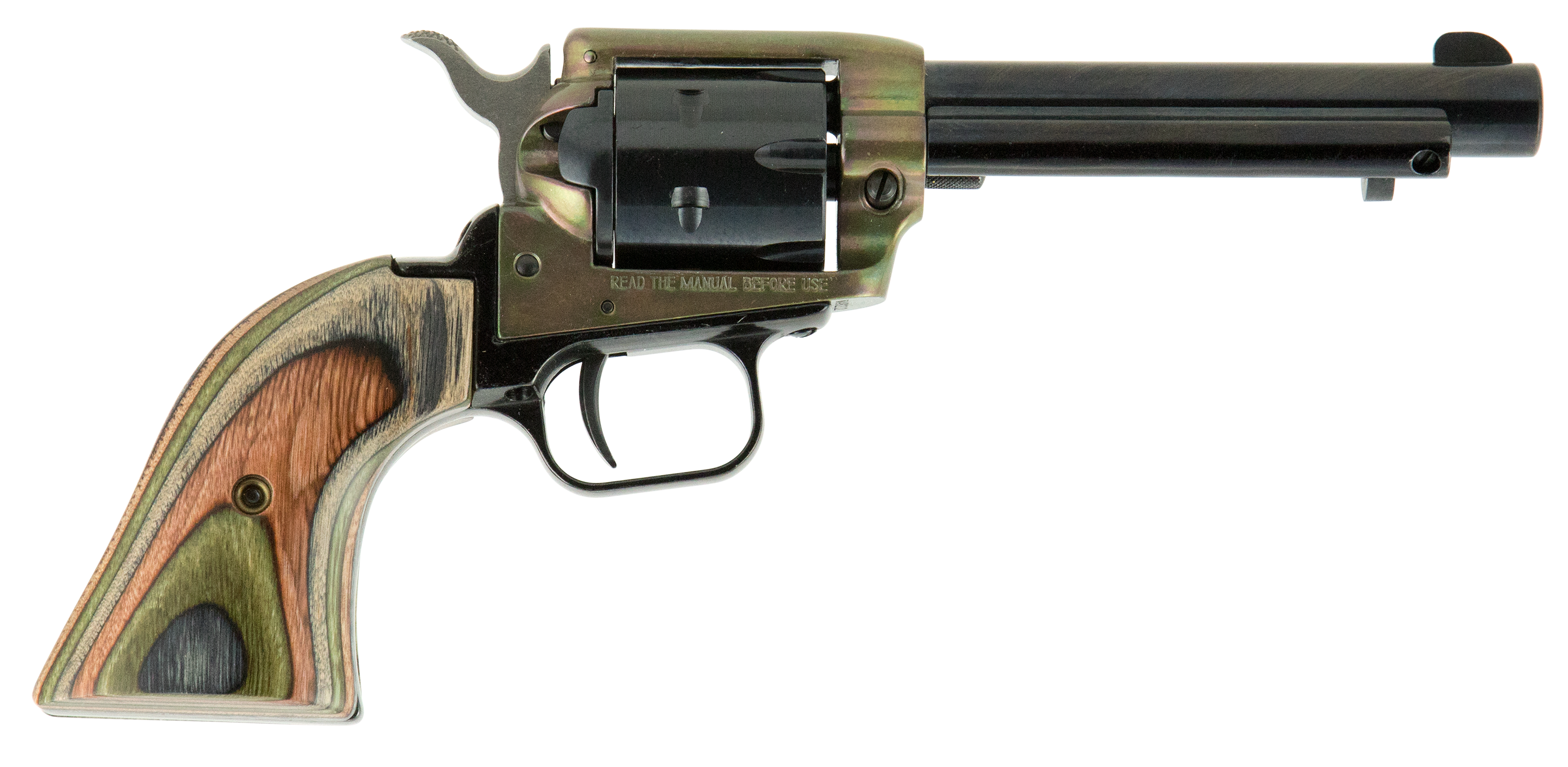 Heritage Rough Rider Revolver with Case-Hardened Frame and Cocobolo ...